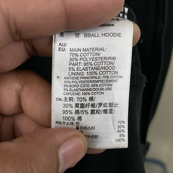 Adidas Authentic Trefoil Basketball Logo Hoodie for men’s & Women’s - Picture 8 of 14